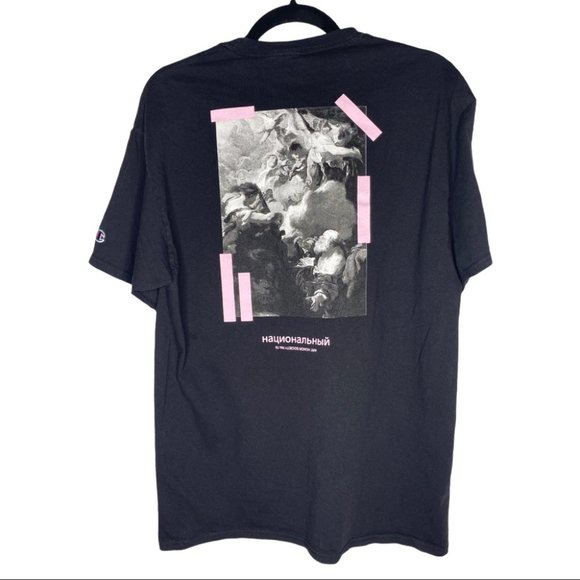 Champion Black Men's T-shirt Dawson 19 ROA Size L - Picture 7 of 11